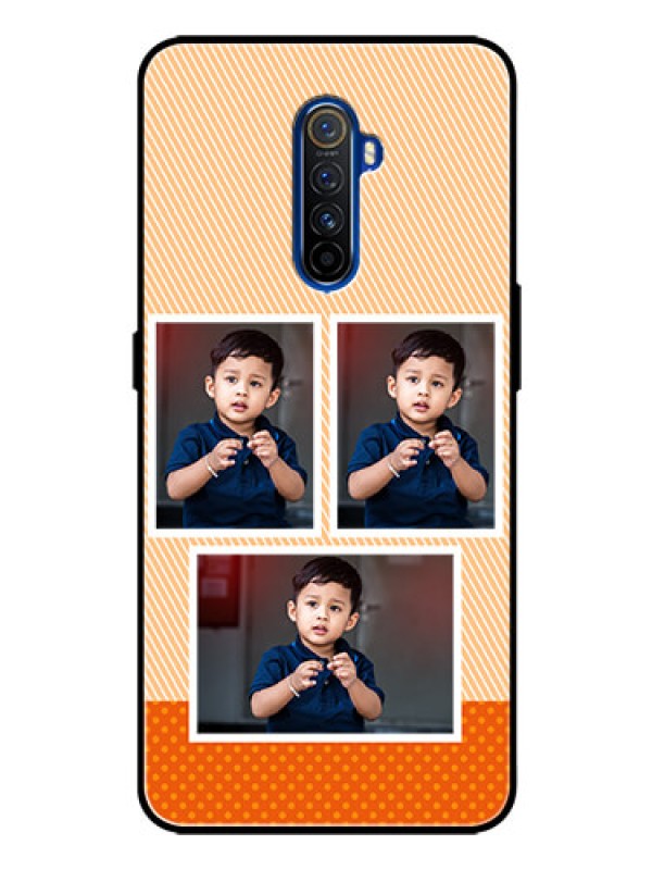 Custom Realme X2 Pro Photo Printing on Glass Case  - Bulk Photos Upload Design