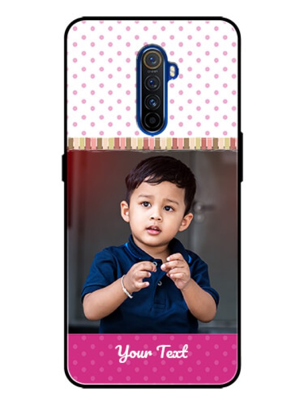 Custom Realme X2 Pro Photo Printing on Glass Case  - Cute Girls Cover Design
