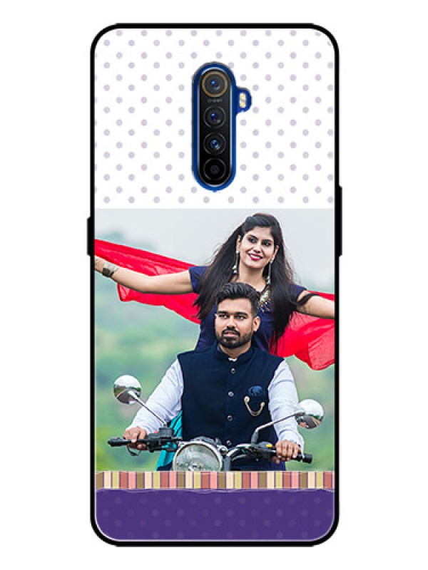 Custom Realme X2 Pro Photo Printing on Glass Case  - Cute Family Design