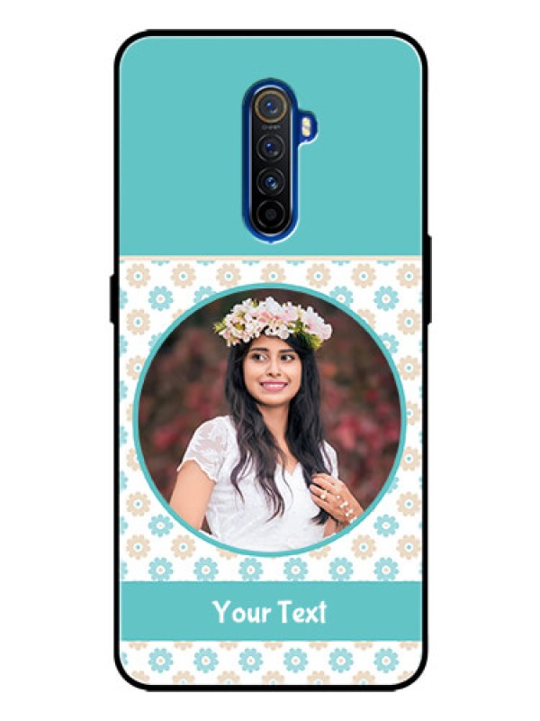 Custom Realme X2 Pro Custom Glass Mobile Case  - Beautiful Flowers Design