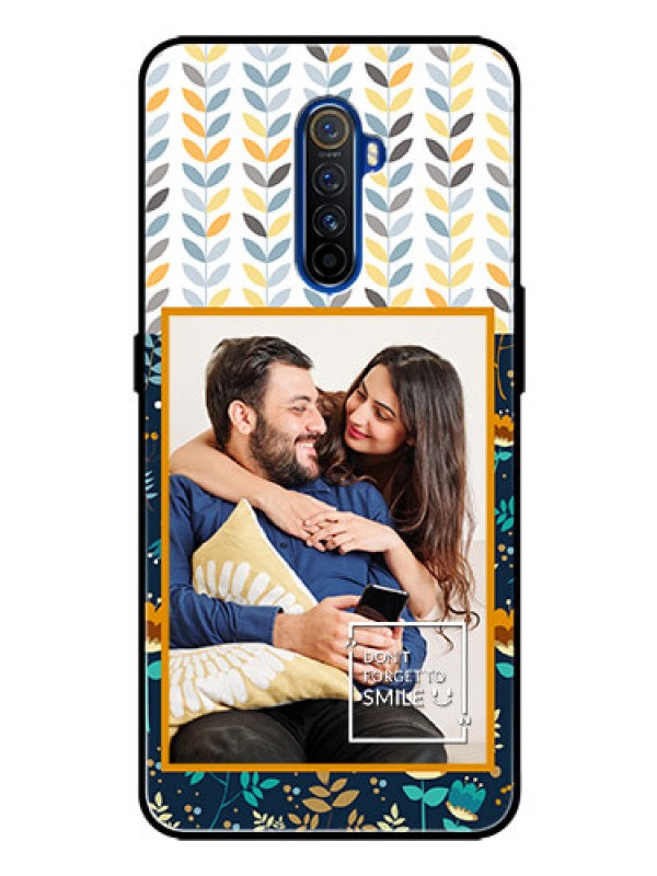 Custom Realme X2 Pro Custom Glass Mobile Case  - Pattern Design