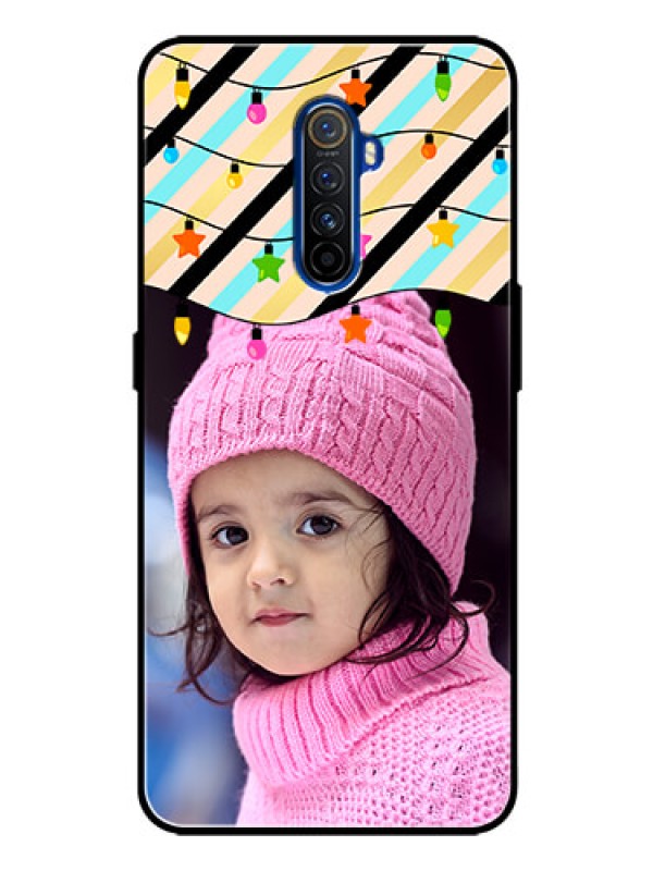 Custom Realme X2 Pro Custom Glass Mobile Case  - Lights Hanging Design