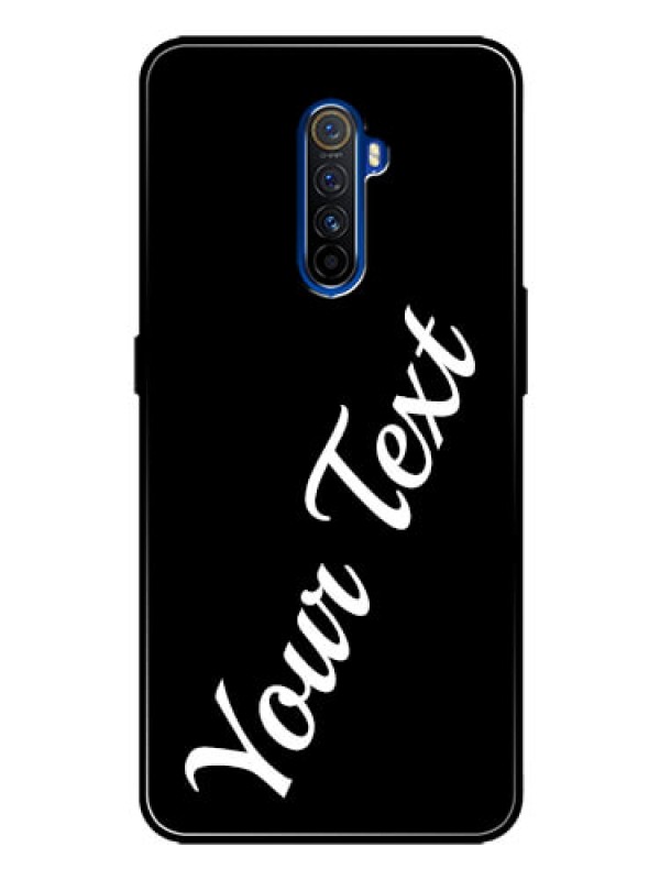 Custom Realme X2 Pro Custom Glass Mobile Cover with Your Name