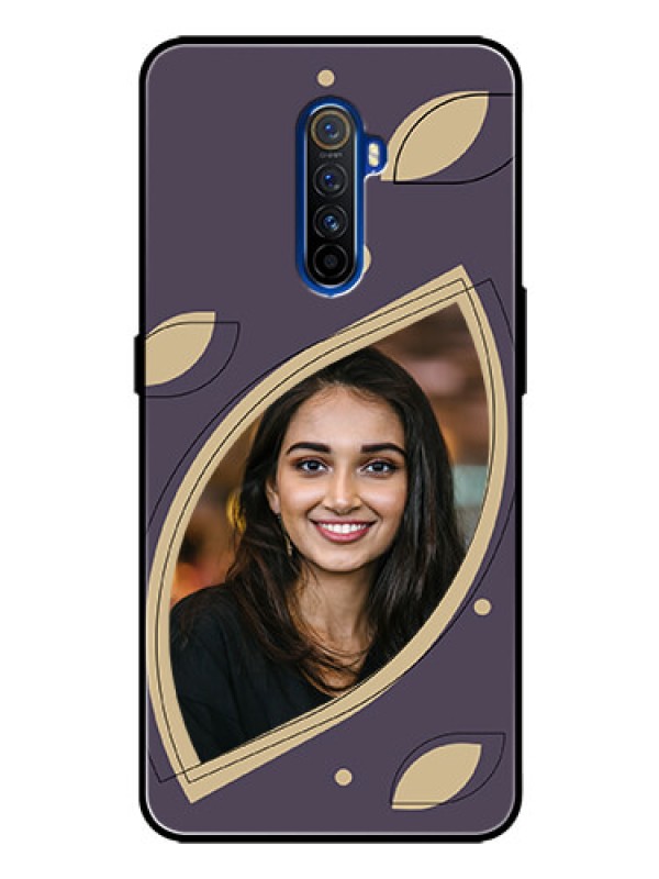 Custom Realme X2 Pro Custom Glass Mobile Case - Falling Leaf Design
