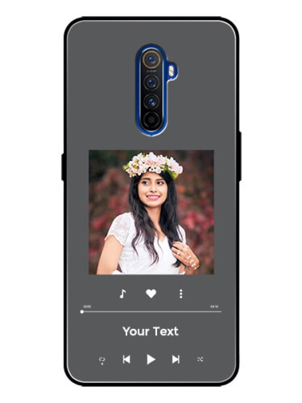 Custom Realme X2 Pro Custom Glass Mobile Case - Play The Music Design