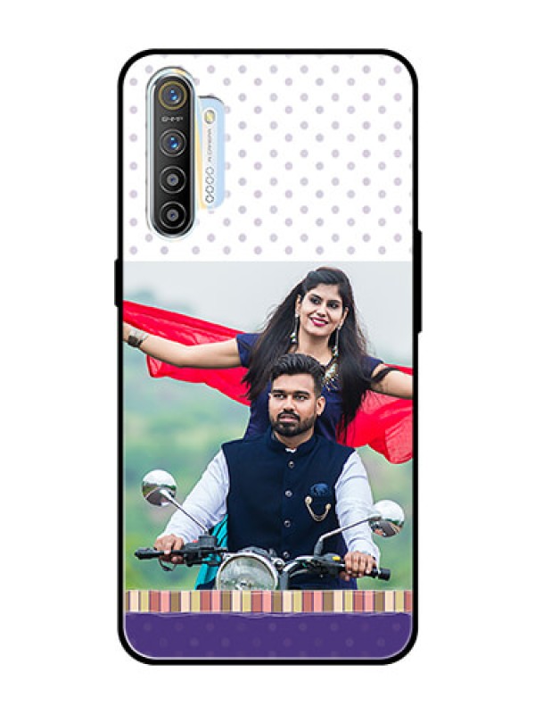 Custom Realme X2 Photo Printing on Glass Case  - Cute Family Design