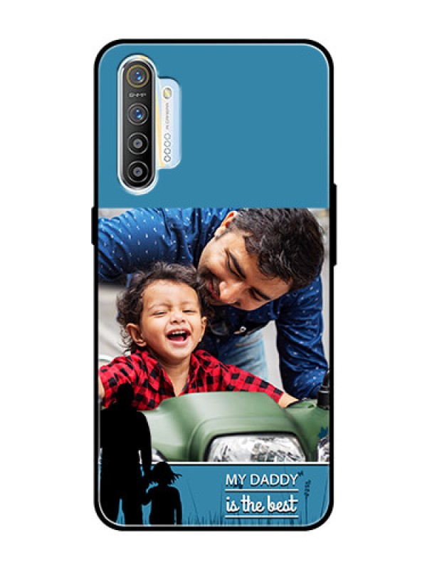 Custom Realme X2 Custom Glass Mobile Case  - Best dad design 
