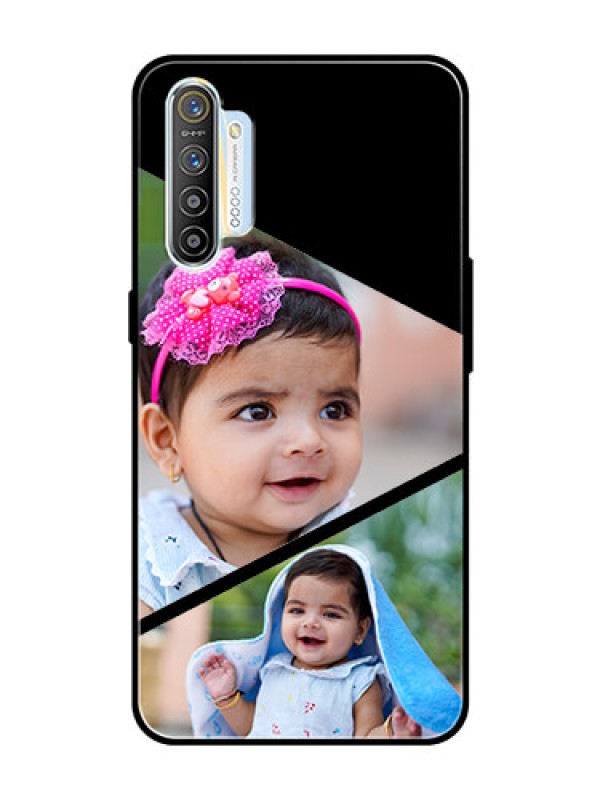 Custom Realme X2 Custom Glass Phone Case  - Semi Cut Design
