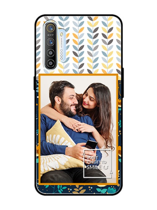 Custom Realme X2 Custom Glass Mobile Case  - Pattern Design