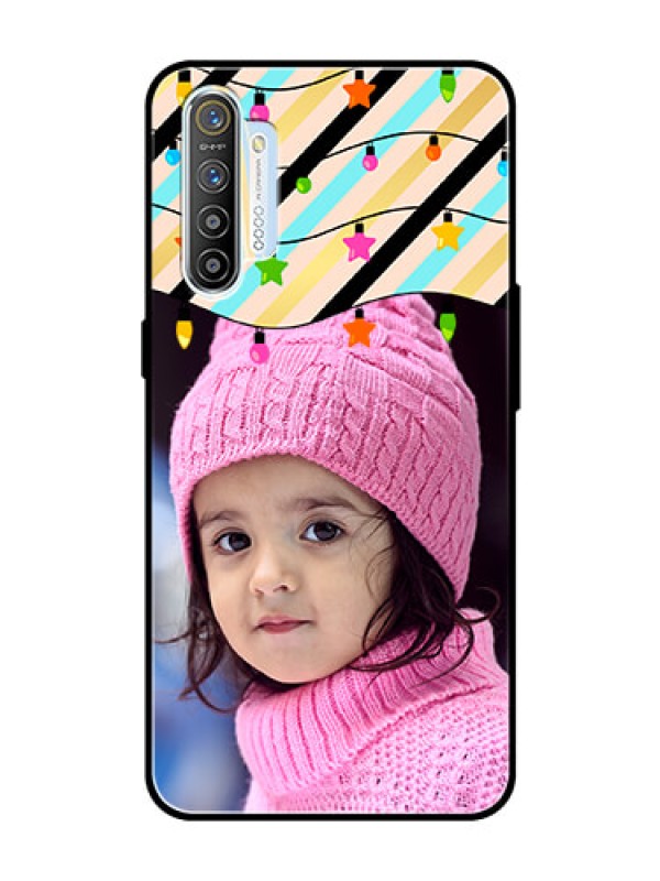 Custom Realme X2 Custom Glass Mobile Case  - Lights Hanging Design