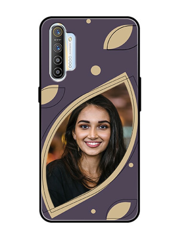 Custom Realme X2 Custom Glass Mobile Case - Falling Leaf Design
