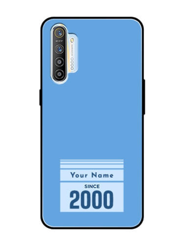 Custom Realme X2 Custom Glass Mobile Case - Custom Year of birth Design