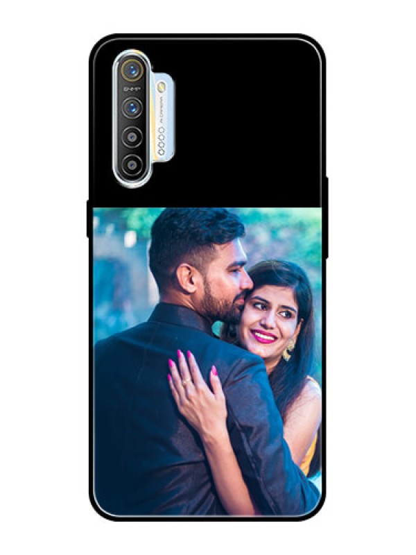 Custom Realme X2 Custom Glass Phone Case - Upload Full Picture With Custom Color Design