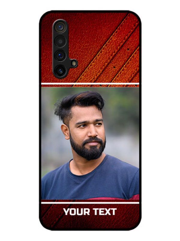 Custom Realme X3 Personalized Glass Phone Case - Leather Phone Case Design