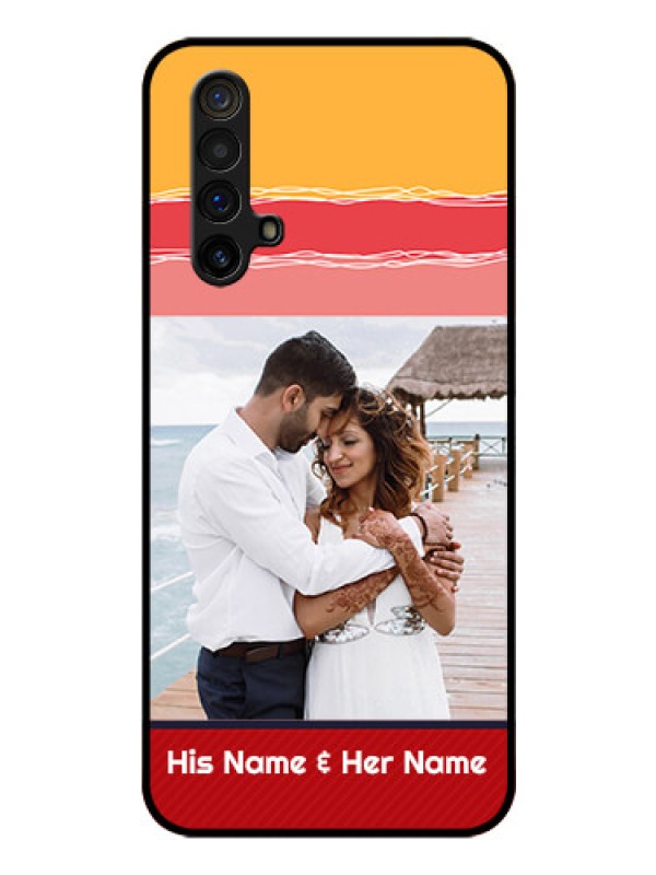 Custom Realme X3 Custom Glass Mobile Case - Colorful Case Design