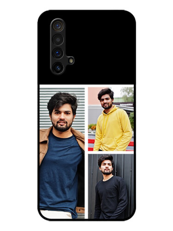 Custom Realme X3 Photo Printing on Glass Case - Upload Multiple Picture Design