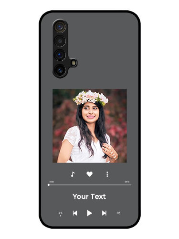 Custom Realme X3 Custom Glass Mobile Case - Play The Music Design