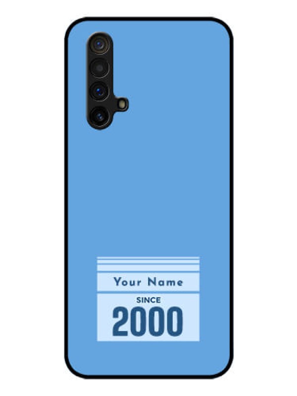 Custom Realme X3 Custom Glass Mobile Case - Custom Year of birth Design