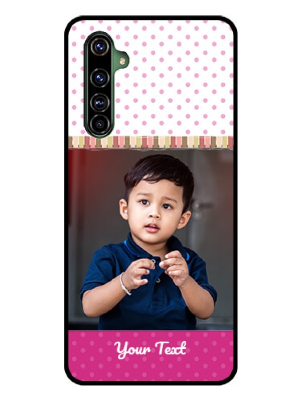 Custom Realme X50 Pro 5G Photo Printing on Glass Case - Cute Girls Cover Design