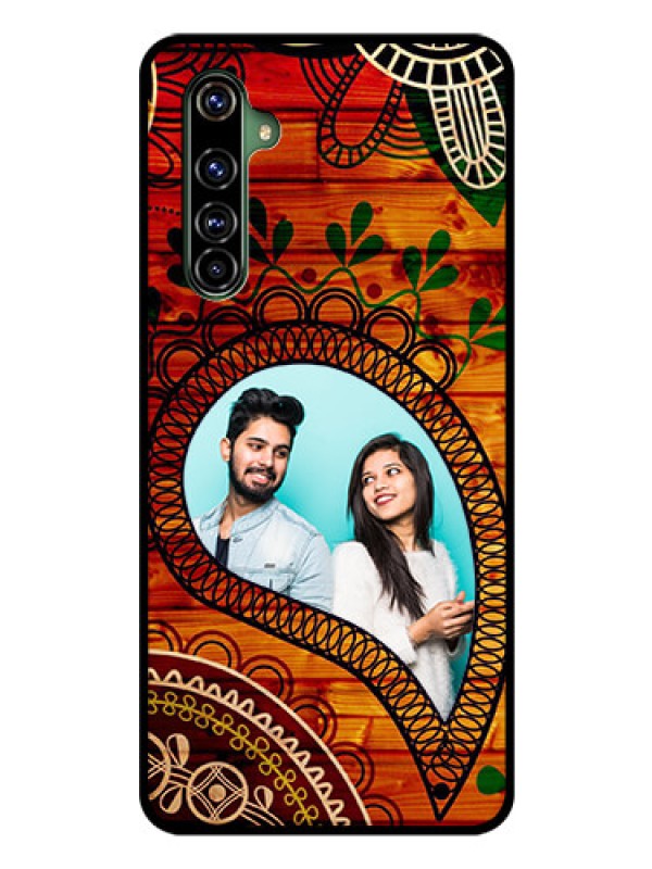 Custom Realme X50 Pro 5G Personalized Glass Phone Case - Abstract Colorful Design