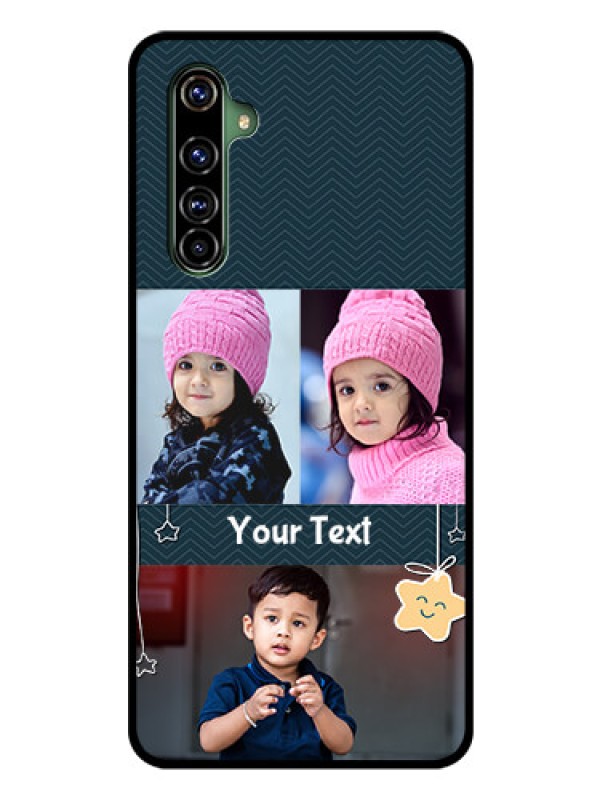 Custom Realme X50 Pro 5G Custom Glass Mobile Case - Hanging Stars Design