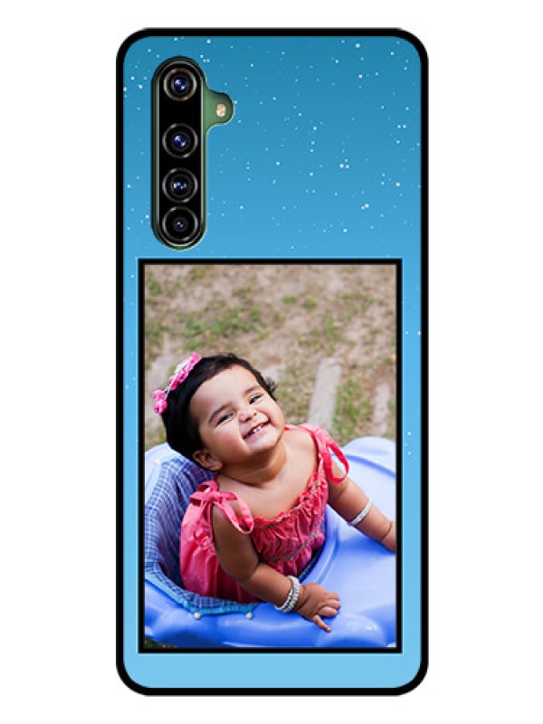 Custom Realme X50 Pro 5G Custom Glass Mobile Case - Wave Pattern Colorful Design