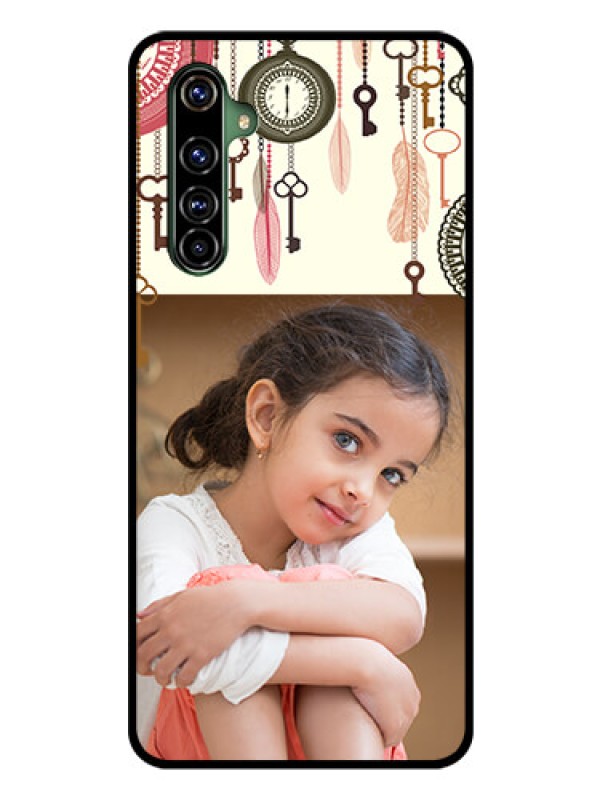 Custom Realme X50 Pro 5G Custom Glass Mobile Case - Boho Style Design