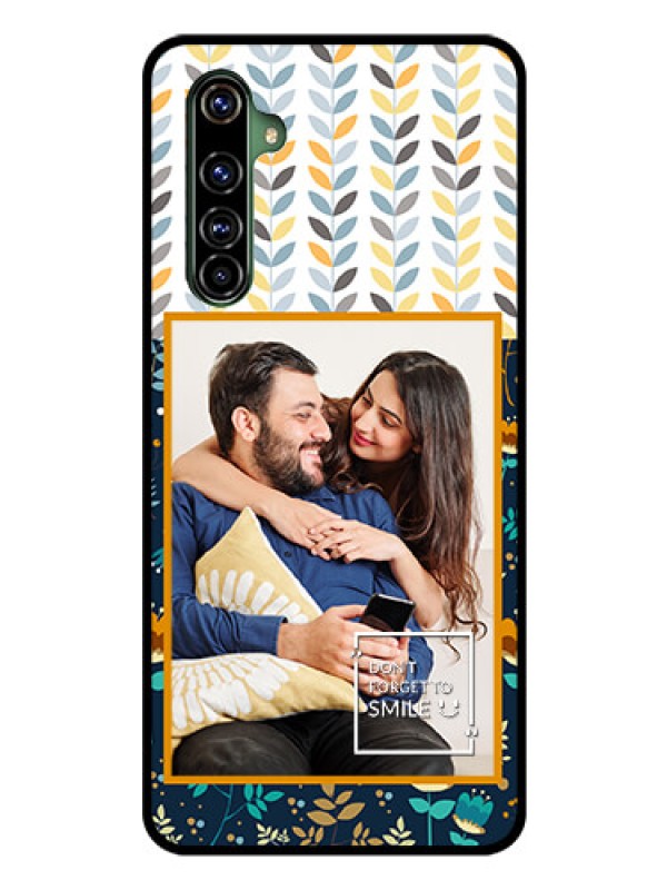 Custom Realme X50 Pro 5G Custom Glass Mobile Case - Pattern Design