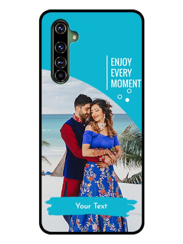 Custom Realme X50 Pro 5G Custom Glass Mobile Case - Happy Moment Design