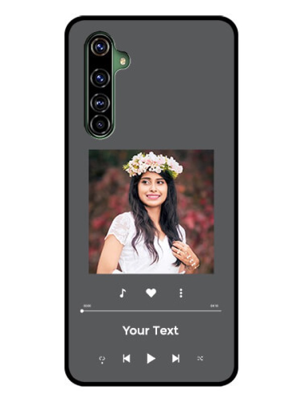 Custom Realme X50 Pro 5G Custom Glass Mobile Case - Play The Music Design