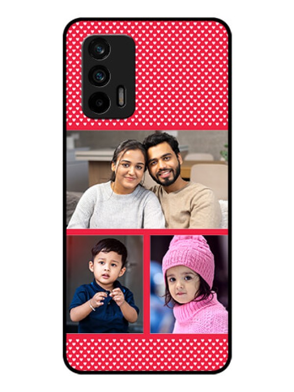 Custom Realme X7 Max 5G Personalized Glass Phone Case - Bulk Pic Upload Design