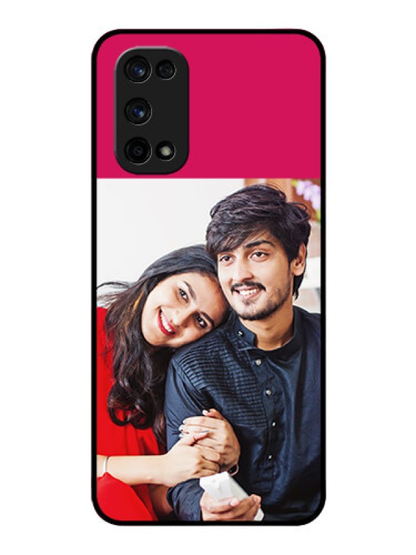 Custom Realme X7 Pro Custom Glass Mobile Case  - Anniversary Cover Design