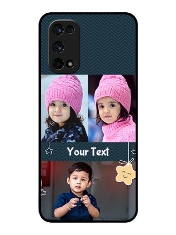 Custom Realme X7 Pro Custom Glass Mobile Case  - Hanging Stars Design