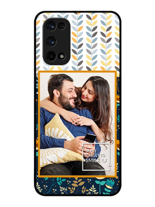 Custom Realme X7 Pro Custom Glass Mobile Case  - Pattern Design