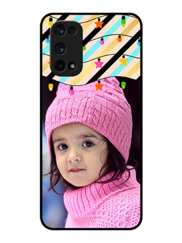 Custom Realme X7 Pro Custom Glass Mobile Case  - Lights Hanging Design