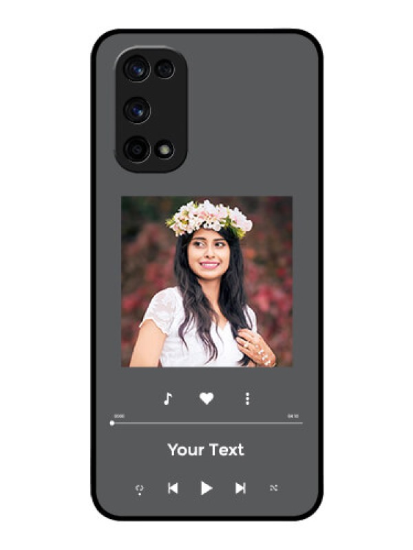 Custom Realme X7 Pro Custom Glass Mobile Case - Play The Music Design
