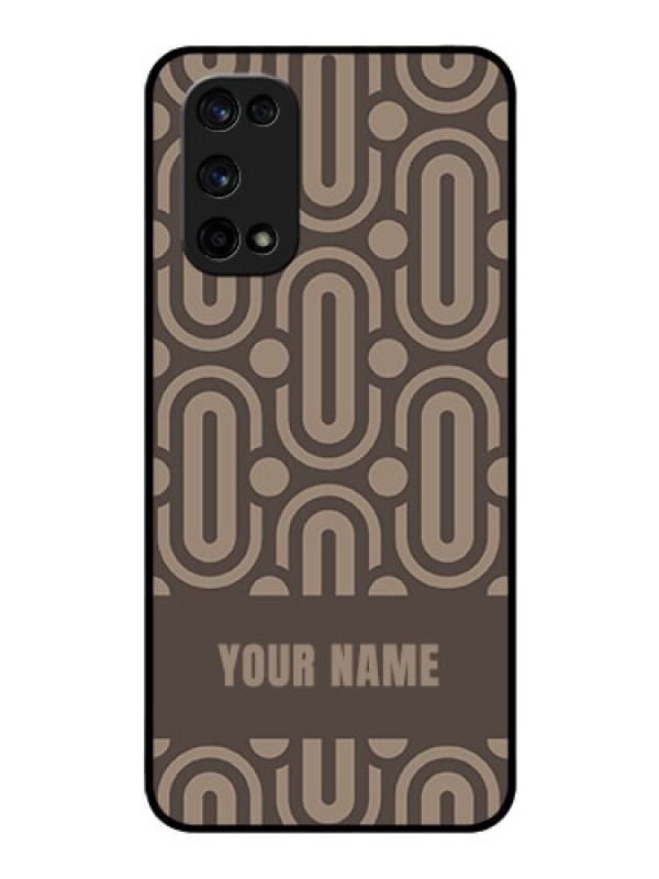 Custom Realme X7 Pro Custom Glass Phone Case - Captivating Zero Pattern Design