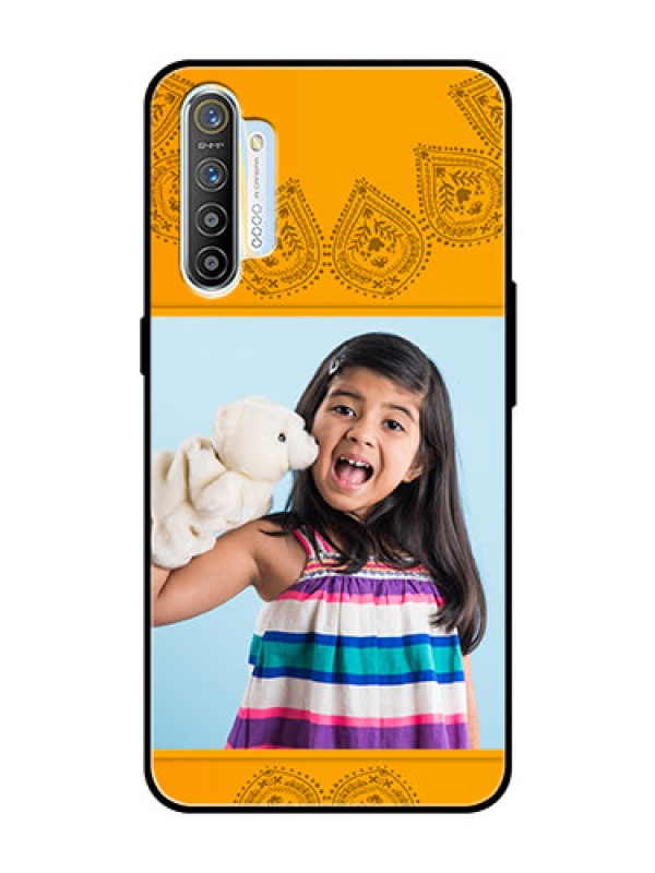 Custom Realme XT Personalized Glass Phone Case  - Photo Wedding Design 