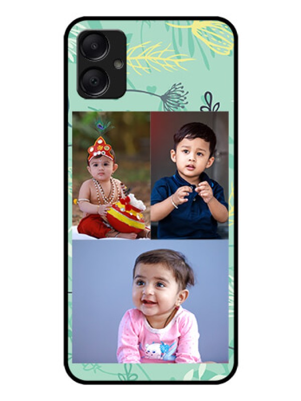Custom Galaxy A05 Custom Glass Phone Case - Forever Family Design