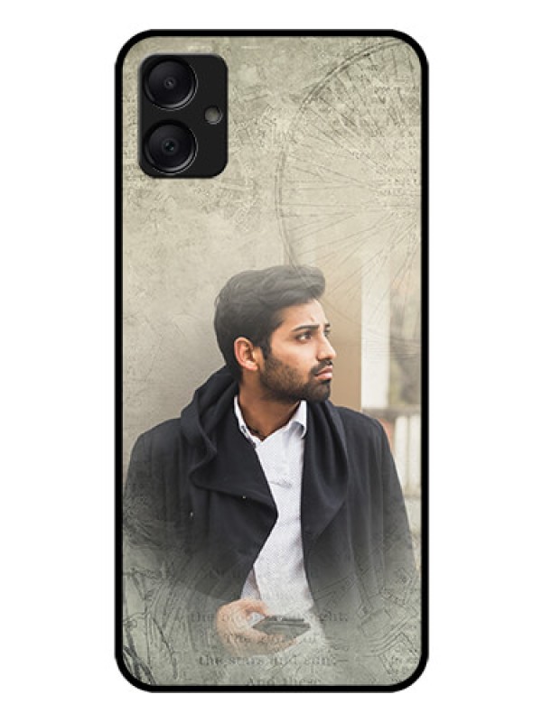 Custom Galaxy A05 Custom Glass Phone Case - With Vintage Design