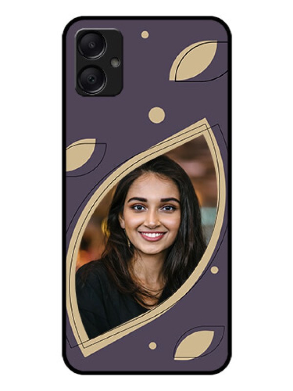 Custom Galaxy A05 Custom Glass Phone Case - Falling Leaf Design