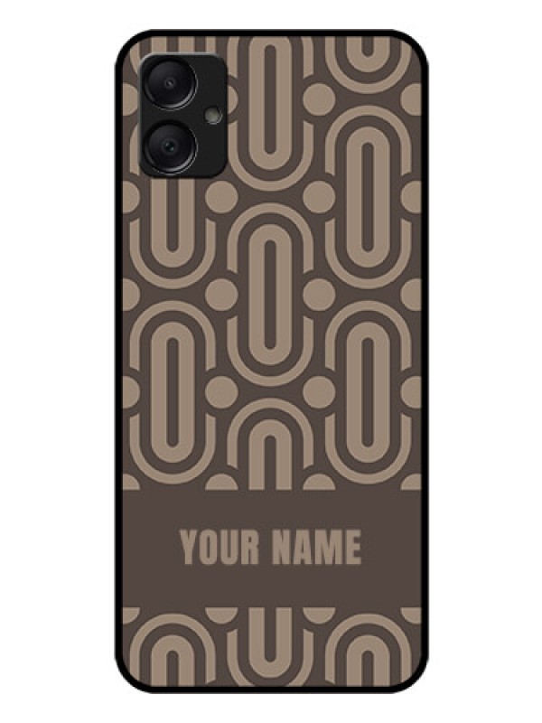 Custom Galaxy A05 Custom Glass Phone Case - Captivating Zero Pattern Design