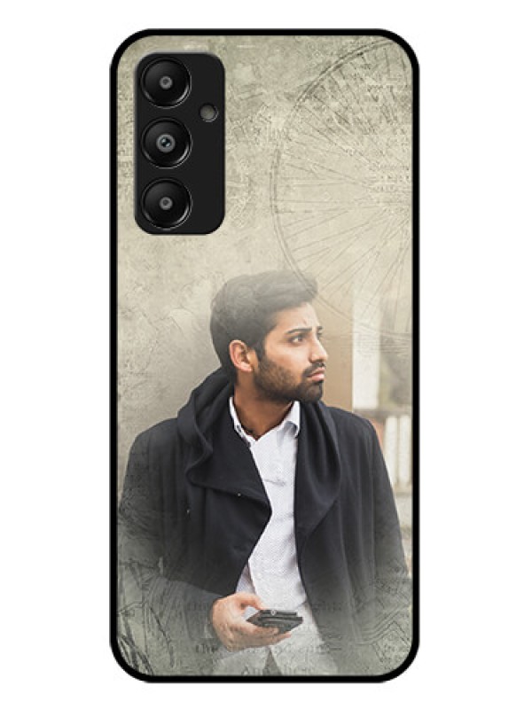 Custom Galaxy A05s Custom Glass Phone Case - With Vintage Design