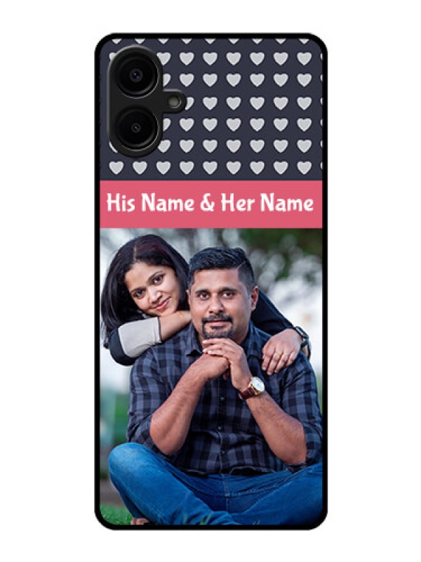 Custom Samsung Galaxy A06 Custom Glass Phone CaseLove Symbols Design