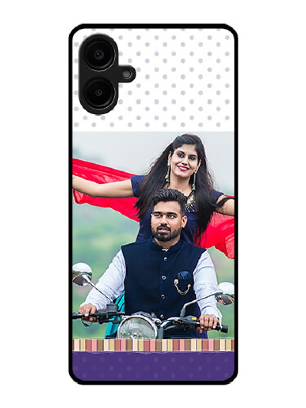 Custom Samsung Galaxy A06 Custom Glass Phone CaseCute Family Design