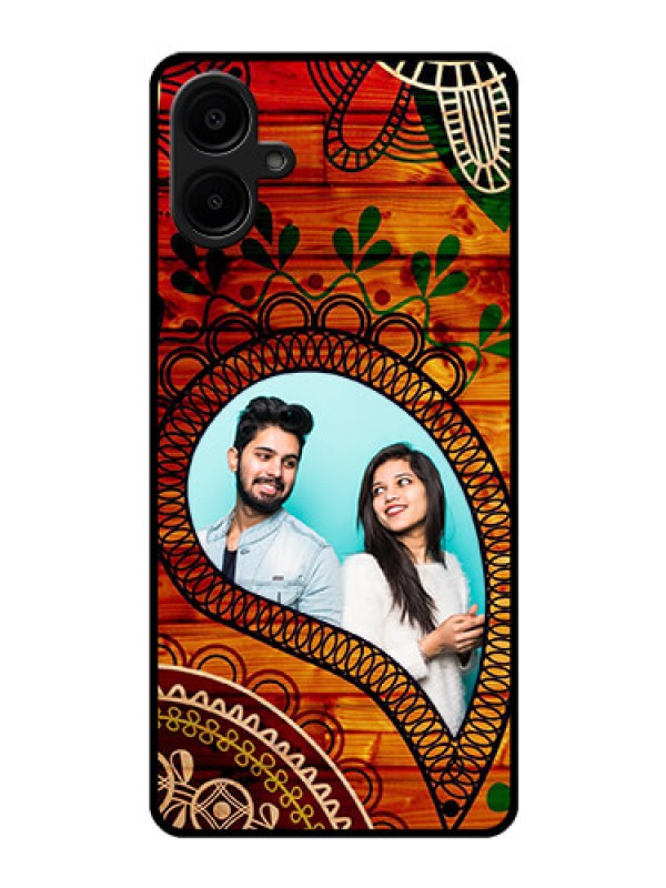 Custom Samsung Galaxy A06 Custom Glass Phone CaseAbstract Colorful Design