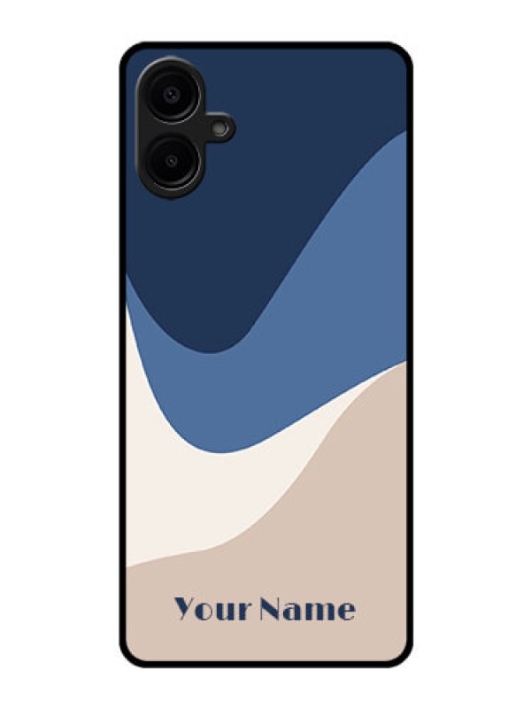 Custom Samsung Galaxy A06 Custom Glass Phone CaseAbstract Drip Art Design