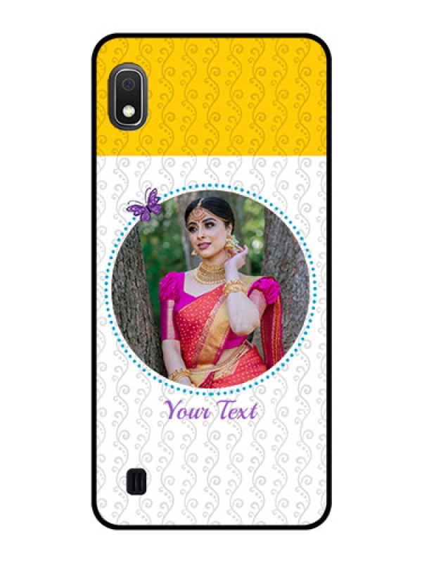 Custom Galaxy A10 Custom Glass Mobile Case - Girls Premium Case Design