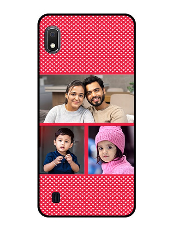 Custom Galaxy A10 Personalized Glass Phone Case - Bulk Pic Upload Design