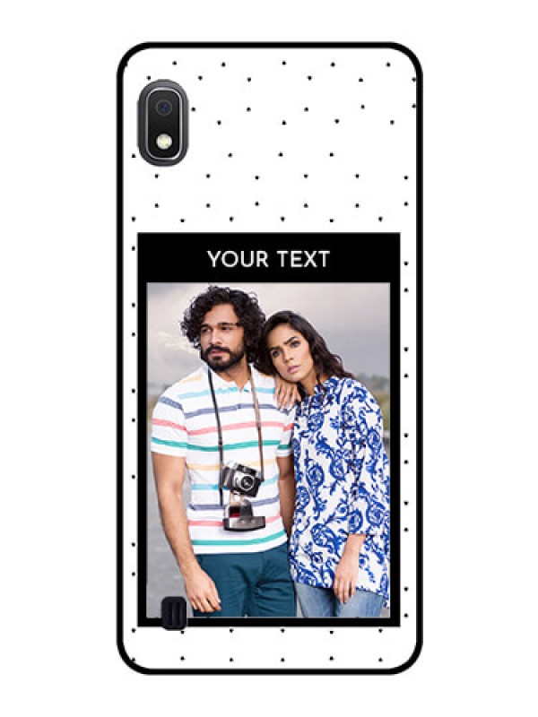 Custom Galaxy A10 Photo Printing on Glass Case - Premium Design